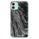 Odolné silikonové pouzdro iSaprio - Burned Wood - iPhone 11