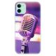 Odolné silikonové pouzdro iSaprio - Vintage Microphone - iPhone 11