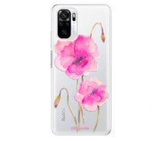 Odolné silikonové pouzdro iSaprio - Poppies 02 - Xiaomi Redmi Note 10 / Note 10S