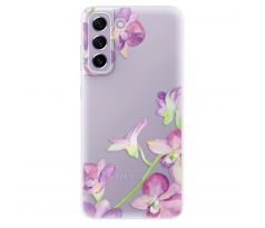 Odolné silikonové pouzdro iSaprio - Purple Orchid - Samsung Galaxy S21 FE 5G