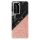 Odolné silikonové pouzdro iSaprio - Rose and Black Marble - Huawei P40 Pro