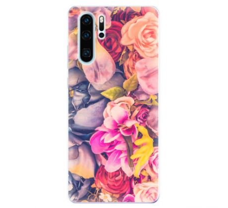Odolné silikonové pouzdro iSaprio - Beauty Flowers - Huawei P30 Pro