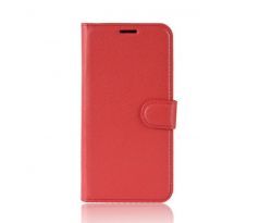 Kožené pouzdro CLASSIC pro ALCATEL U5 HD Premium - červené
