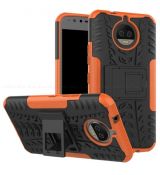 Odolný obal HEAVY DUTY pro Motorola Moto G5s Plus - oranžový