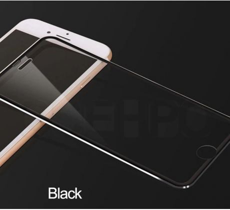 Full-Cover 3D metal tvrzené sklo pro Apple iPhone XS - černé