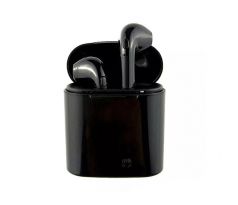 Bezdrátová sluchátka i7S TWS, černé