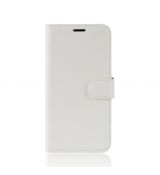 Kožené pouzdro CLASSIC pro LG G8s ThinQ - bílé