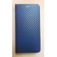 Kožené pouzdro CARBON pro Huawei Mate 20 Lite - modré