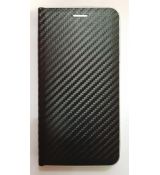 Kožené pouzdro CARBON pro Samsung Galaxy A40 A405 - černé