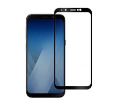 Full-Cover 3D tvrzené sklo pro Samsung Galaxy A8 2018 A530F - černé