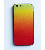 Glass case SHINNING pro Huawei Mate 10 lite - oranžovo/zelený
