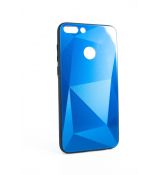 Glass case 3D Diamond pro Samsung Galaxy S9 Plus G965 - modrý