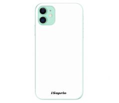 Odolné silikonové pouzdro iSaprio - 4Pure - bílý - iPhone 11