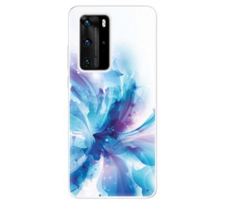 Odolné silikonové pouzdro iSaprio - Abstract Flower - Huawei P40 Pro