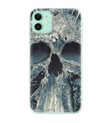 Odolné silikonové pouzdro iSaprio - Abstract Skull - iPhone 11