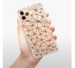 Odolné silikonové pouzdro iSaprio - Abstract Triangles 03 - black - iPhone 11 Pro Max