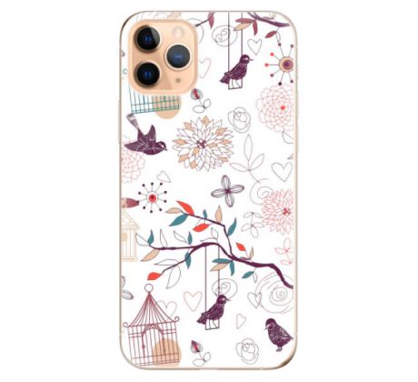 Odolné silikonové pouzdro iSaprio - Birds - iPhone 11 Pro Max