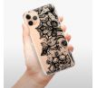 Odolné silikonové pouzdro iSaprio - Black Lace - iPhone 11 Pro Max