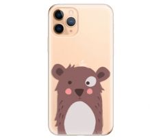 Odolné silikonové pouzdro iSaprio - Brown Bear - iPhone 11 Pro