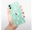 Odolné silikonové pouzdro iSaprio - Cat pattern 05 - white - iPhone 11