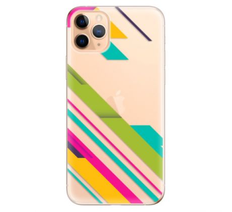 Odolné silikonové pouzdro iSaprio - Color Stripes 03 - iPhone 11 Pro Max