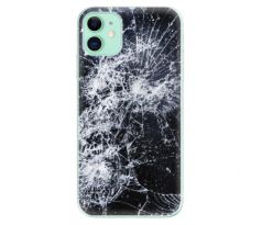 Odolné silikonové pouzdro iSaprio - Cracked - iPhone 11