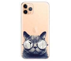 Odolné silikonové pouzdro iSaprio - Crazy Cat 01 - iPhone 11 Pro Max