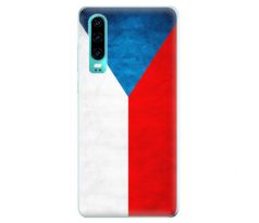 Odolné silikonové pouzdro iSaprio - Czech Flag - Huawei P30