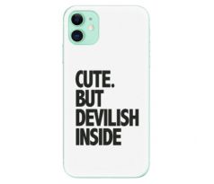 Odolné silikonové pouzdro iSaprio - Devilish inside - iPhone 11