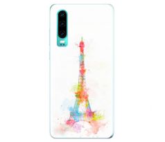 Odolné silikonové pouzdro iSaprio - Eiffel Tower - Huawei P30