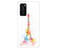 Odolné silikonové pouzdro iSaprio - Eiffel Tower - Huawei P40