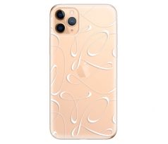 Odolné silikonové pouzdro iSaprio - Fancy - white - iPhone 11 Pro Max