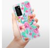 Odolné silikonové pouzdro iSaprio - Flower Pattern 01 - Huawei P40