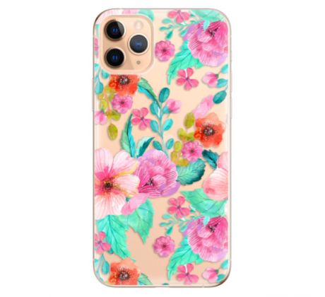 Odolné silikonové pouzdro iSaprio - Flower Pattern 01 - iPhone 11 Pro Max