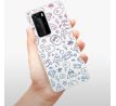Odolné silikonové pouzdro iSaprio - Funny Clouds - Huawei P40 Pro