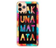 Odolné silikonové pouzdro iSaprio - Hakuna Matata 01 - iPhone 11 Pro Max