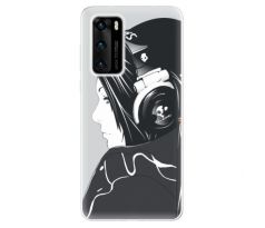 Odolné silikonové pouzdro iSaprio - Headphones - Huawei P40