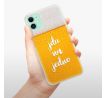 Odolné silikonové pouzdro iSaprio - Jdu na jedno - iPhone 11