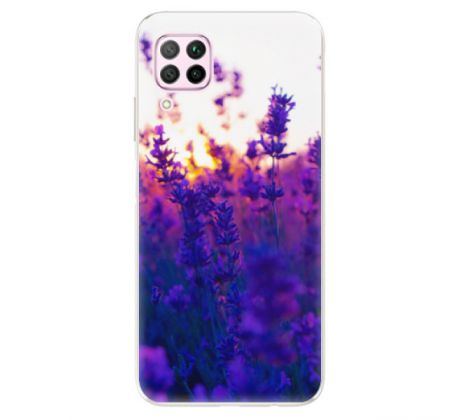 Odolné silikonové pouzdro iSaprio - Lavender Field - Huawei P40 Lite