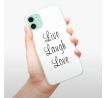 Odolné silikonové pouzdro iSaprio - Live Laugh Love - iPhone 11