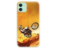Odolné silikonové pouzdro iSaprio - Motocross - iPhone 11
