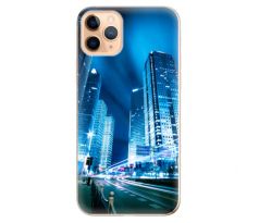 Odolné silikonové pouzdro iSaprio - Night City Blue - iPhone 11 Pro Max