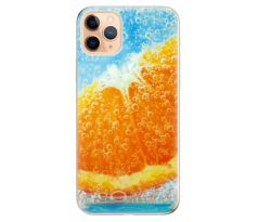 Odolné silikonové pouzdro iSaprio - Orange Water - iPhone 11 Pro Max