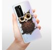 Odolné silikonové pouzdro iSaprio - Owl And Coffee - Huawei P40 Pro