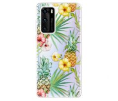 Odolné silikonové pouzdro iSaprio - Pineapple Pattern 02 - Huawei P40