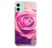 Odolné silikonové pouzdro iSaprio - Pink Rose - iPhone 11