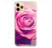 Odolné silikonové pouzdro iSaprio - Pink Rose - iPhone 11 Pro Max