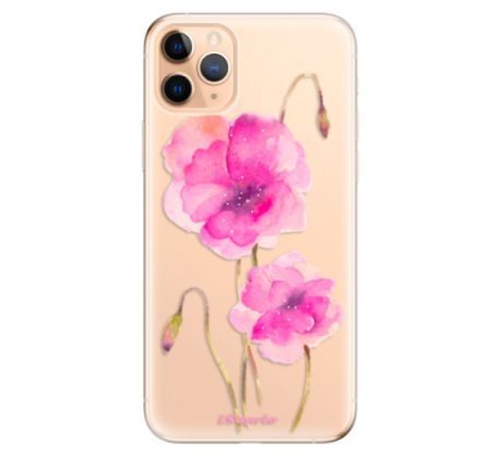 Odolné silikonové pouzdro iSaprio - Poppies 02 - iPhone 11 Pro Max