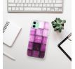 Odolné silikonové pouzdro iSaprio - Purple Squares - iPhone 11