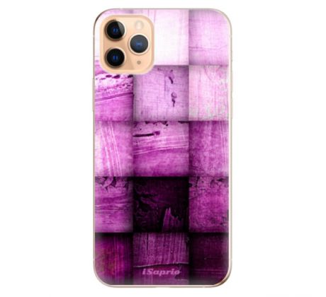 Odolné silikonové pouzdro iSaprio - Purple Squares - iPhone 11 Pro Max